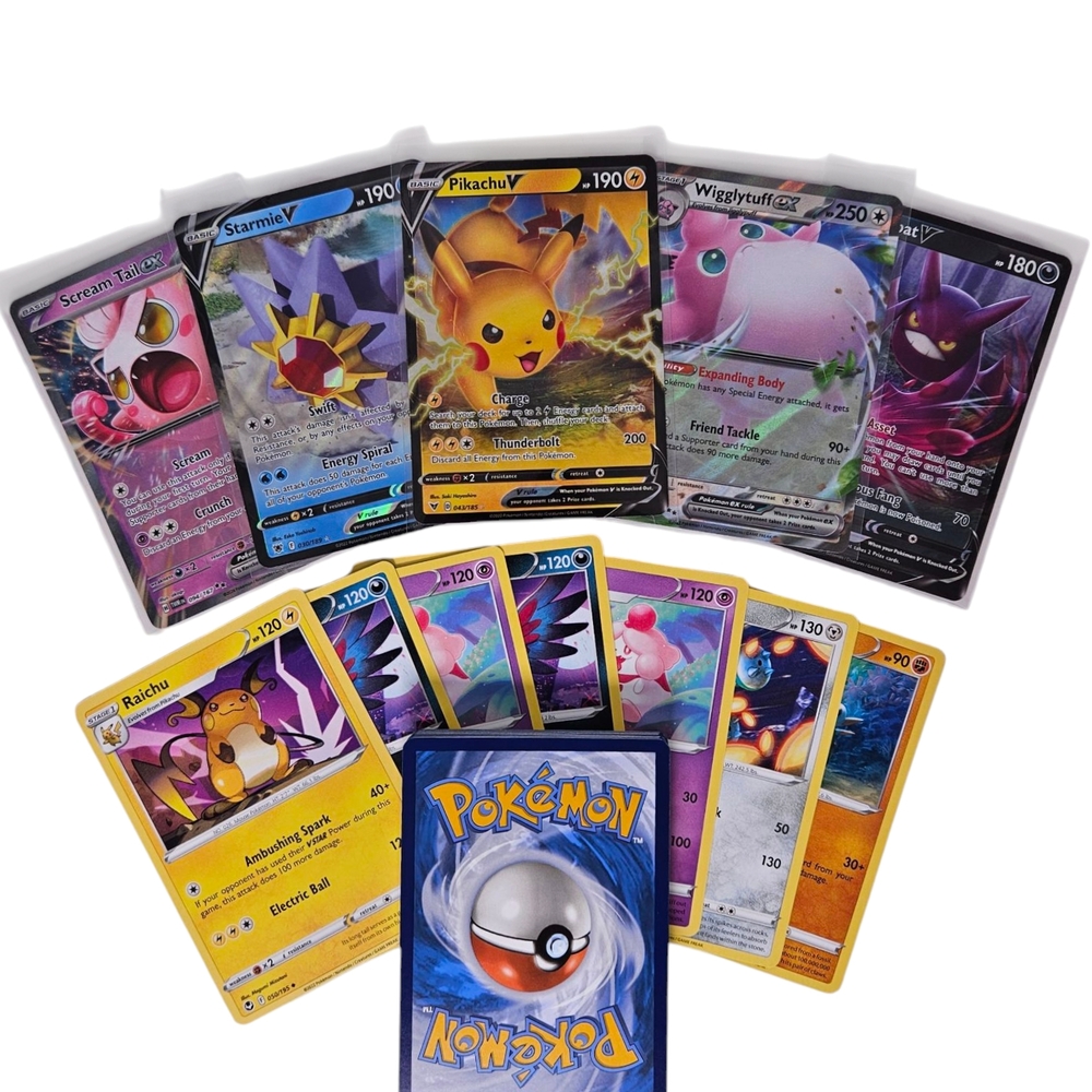 Pokémon TCG 100 Card Lot Guaranteed a DOUBLE RARE OR ULTRA RARE